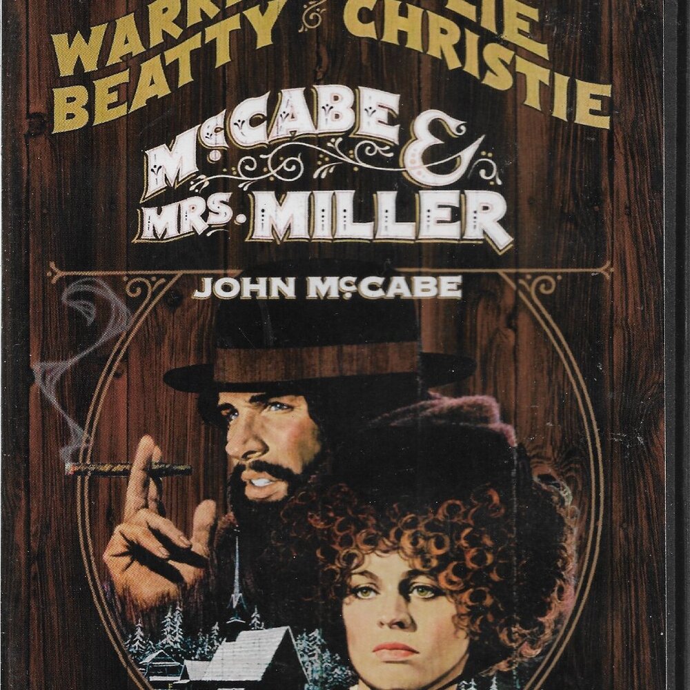McCabe & Mrs. Miller DVD Warren Beatty Julie Christie 1971 Western Robert Altman